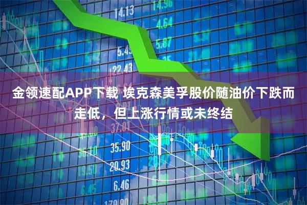 金领速配APP下载 埃克森美孚股价随油价下跌而走低，但上涨行情或未终结